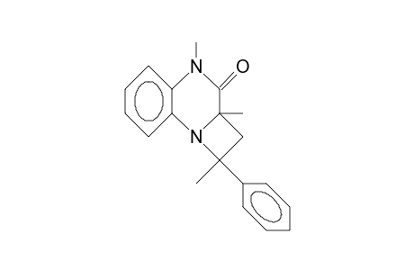 1a,3,9-Trimethyl-3-phenyl-azetidino(C)quinoxalin-1-one