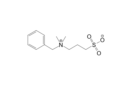 3-[benzyl(dimethyl)ammonio]propane-1-sulfonate