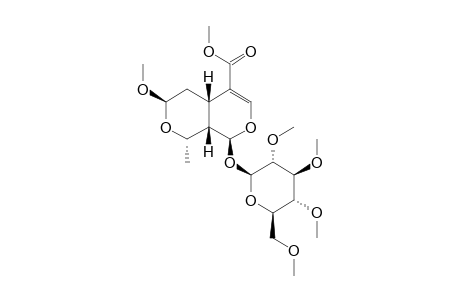 Morroniside, pentamethyl ether