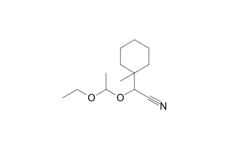 2-(1-Ethoxyethoxy)-2-(1-methylcyclohexyl)acetonitrile