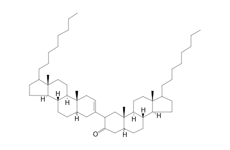 Androstan-3-one, 17-octanyl-2-[17-octanyl-2-androsten-3-yl]-