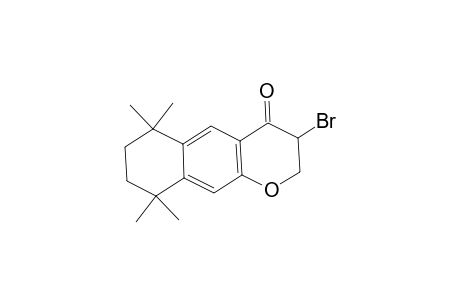 3-Bromo-2,3,6,7,8,9-hexahydro-6,6,9,9-tetramethylbenzo[g]chromen-4-one