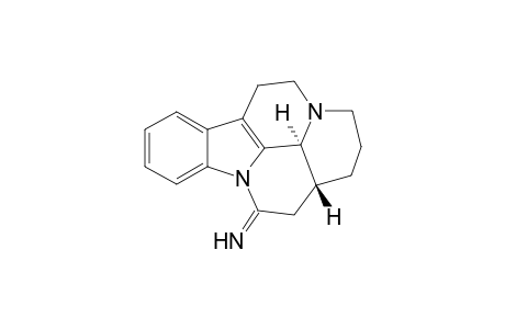 (+-)-trans-12-Deethyl-16-deoxoeburnamonine-16-imine