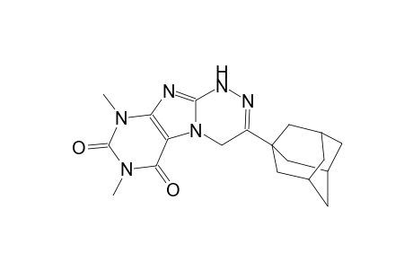 [1,2,4]triazino[3,4-f]purine-6,8(7H,9H)-dione, 1,4-dihydro-7,9-dimethyl-3-tricyclo[3.3.1.1~3,7~]dec-1-yl-