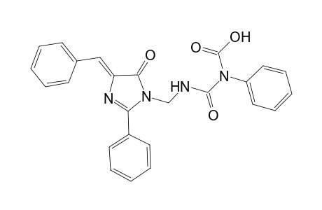 4-Benzylidene-2-phenyl-5-imidazolone-N-[(hydroxycarbonyl)phenyl]-urea