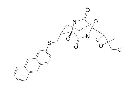 5A-(ANTHRACEN-2-YL-SULFANYL)-DIHYDROBICYCLOMYCIN;MAJOR-DIASTEREOMER