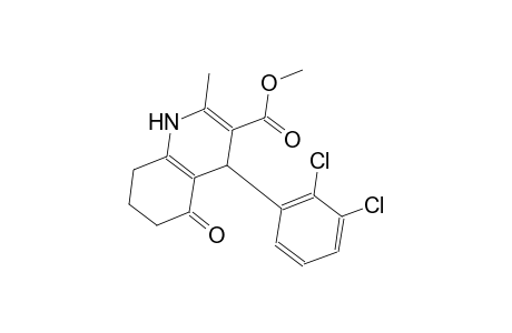 methyl 4-(2,3-dichlorophenyl)-2-methyl-5-oxo-1,4,5,6,7,8-hexahydro-3-quinolinecarboxylate