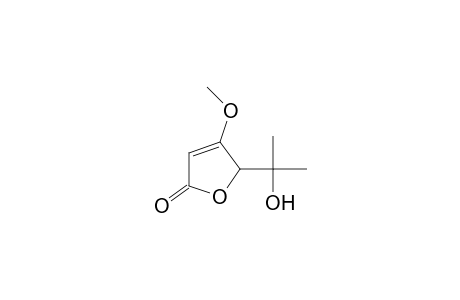 2(5H)-Furanone, 5-(1-hydroxy-1-methylethyl)-4-methoxy-