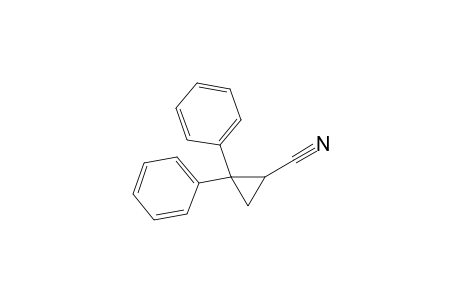 2,2-Diphenyl-1-cyclopropanecarbonitrile