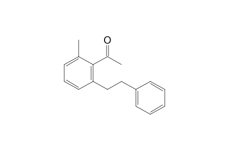 2'-Methyl-6'-(2-phenylethyl)actophenone