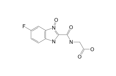 N-[(5-FLUORO3-OXIDO-1H-BENZIMIDAZOL-2-YL)-CARBONYL]-GLYCYNE