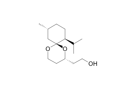 2-[(2R,6S,7S,10R)-10-methyl-7-(propan-2-yl)-1,5-dioxaspiro[5.5]undecan-2-yl]ethan-1-ol