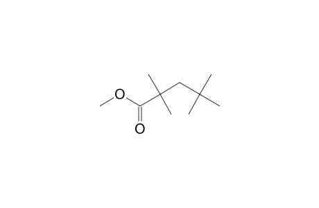 Pentanoic acid, 2,2,4,4-tetramethyl-, methyl ester