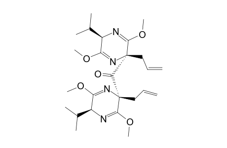 BIS-[(2R,5S)-5-ALLYL-2,5-DIHYDRO-3,6-DIMETHOXY-2-ISOPROPYLPYRAZIN-5-YL]-KETONE