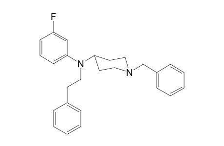 1-Benzyl-N-3-fluorophenyl-N-(2-phenylethyl)piperidin-4-amine