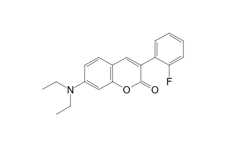 7-(Diethylamino)-3-(2-fluorophenyl)-2H-chromen-2-one