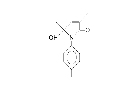 N-(4-Tolyl)-3,5-dimethyl-5-hydroxy-2(5H)-pyrrolinone