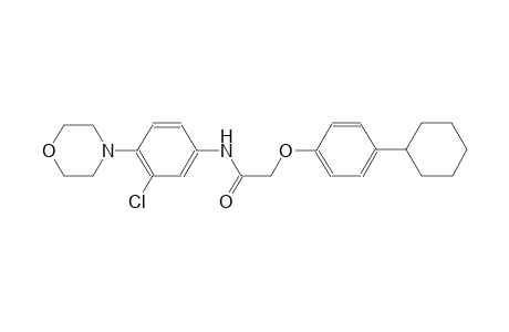 acetamide, N-[3-chloro-4-(4-morpholinyl)phenyl]-2-(4-cyclohexylphenoxy)-