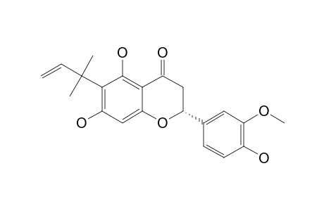 3'-O-METHYL-6-(1,1-DIMETHYLALLYL)-ERIODICTYOL