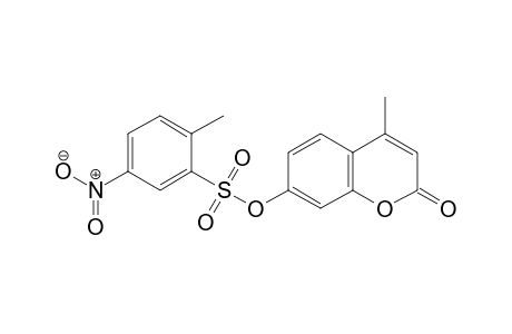 4-Methyl-2-oxo-2H-chromen-7-yl 2-methyl-5-nitrobenzenesulfonate