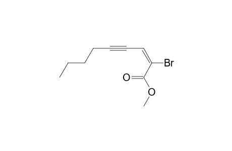 Methyl (E)-2-bromonon-2-en-4-ynoate