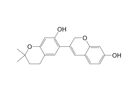 [3,6'-Bi-2H-1-benzopyran]-7,7'-diol, 3',4'-dihydro-2',2'-dimethyl-