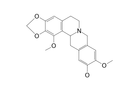 1-Methoxy-2,3-methylenedioxy-11-hydroxy-tetrahydroprotoberberine