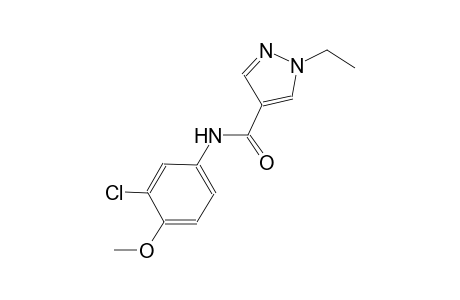 N-(3-chloro-4-methoxyphenyl)-1-ethyl-1H-pyrazole-4-carboxamide