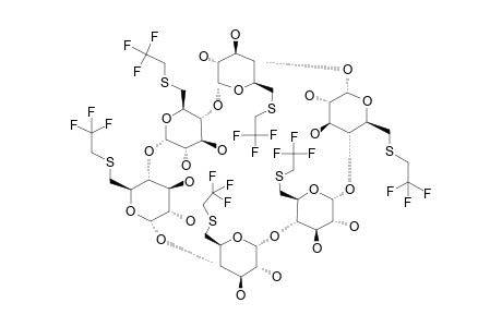 HEXAKIS-[6-DEOXY-6-(2,2,2-TRIFLUOROETHYL)-THIO]-ALPHA-CYCLODEXTRIN