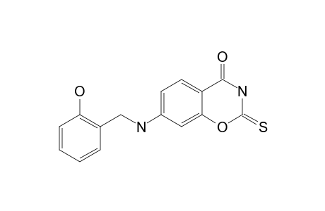 7-[(2-HYDROXYBENZYL)-AMINO]-2-THIOXO-2H-BENZ-[E]-[1,3]-OXAZIN-4(3H)-ONE