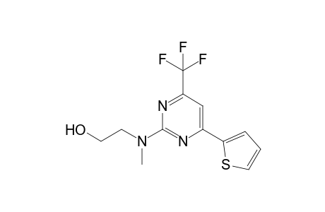 2-[(2'-Hydroxyethyl)methylamino]-4-(trifluoromethyl)-6-(2"-thienyl)pyrimidine