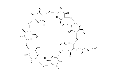 2-(I)-O-(3-ALLYLOXY-2-HYDROXYPROPYL)-CYCLOMALTOHEPTAOSE;ISOMER_2