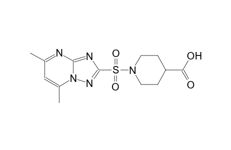 4-piperidinecarboxylic acid, 1-[(5,7-dimethyl[1,2,4]triazolo[1,5-a]pyrimidin-2-yl)sulfonyl]-