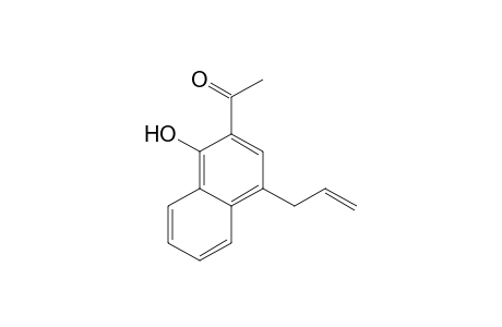 Ethanone, 1-[3-hydroxy-4-(2-propenyl)-2-naphthalenyl]-