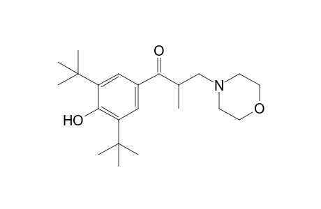 1-(3,5-ditert-butyl-4-hydroxy-phenyl)-2-methyl-3-morpholino-propan-1-one