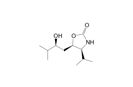 (4S,5R)-4-Isopropyl-5-[(2S)-2-hydroxy-3-methylbutyl]-1,3-oxazolidin-2-one