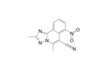 2,5-DIMETHYL-7-NITRO-[1,2,4]-TRIAZOLO-[5,1-A]-ISOQUINOLINE-6-CARBONITRILE