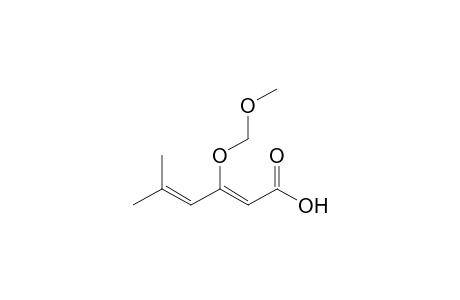 (Z)-3-(methoxymethoxy)-5-methylhexa-2,4-dienoic acid