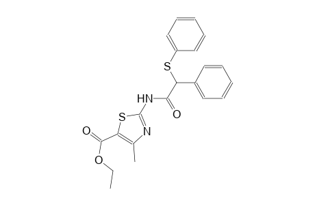 ethyl 4-methyl-2-{[phenyl(phenylsulfanyl)acetyl]amino}-1,3-thiazole-5-carboxylate