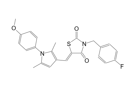 2,4-thiazolidinedione, 3-[(4-fluorophenyl)methyl]-5-[[1-(4-methoxyphenyl)-2,5-dimethyl-1H-pyrrol-3-yl]methylene]-, (5Z)-