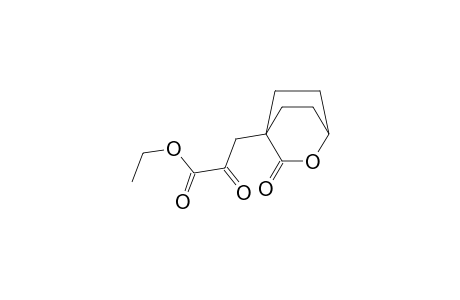 2-keto-3-(3-keto-2-oxabicyclo[2.2.2]octan-4-yl)propionic acid ethyl ester