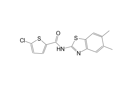 5-chloro-N-(5,6-dimethyl-1,3-benzothiazol-2-yl)-2-thiophenecarboxamide