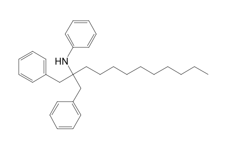 2-Benzyl-1-phenyl-2-phenylaminododecane
