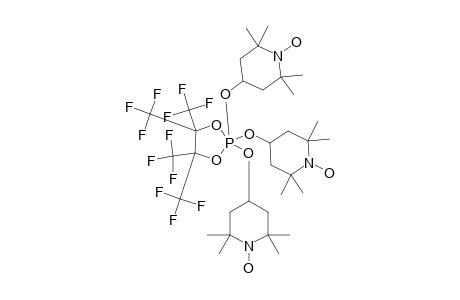 2,2,2-TRIS-(2,2,6,6-TETRAMETHYL-1-OXYL-4-PIPERIDYL)-4,4,5,5-TETRAKIS-(TRIFLUOROMETHYL)-1,3,2LAMBDA.5-DIOXAPHOSPHOLANE
