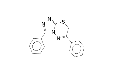 3,6-diphenyl-7H-[1,2,4]triazolo[3,4-b][1,3,4]thiadiazine