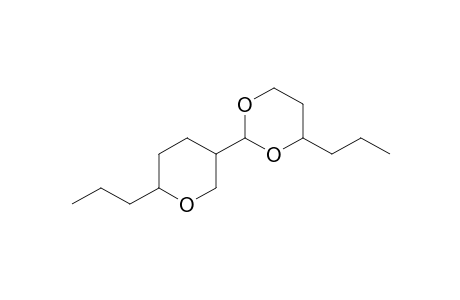 2-Propyl-5-(4-propyl-[1,3]dioxan-2-yl)tetrahydropyran