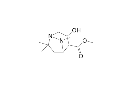 3-Hydroxy-7,7,8-trimethyl-1,8-diaza-bicyclo[3.2.1]octane-4-carboxylic acid methyl ester