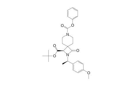 2-[(S)-1-(4-METHOXYPHENYL)-ETHYL]-3-OXO-2,7-DIAZASPIRO-[3.5]-NONANE-1,7-DICARBOXYLIC-ACID-1-TERT.-BUTYLESTER-7-PHENYLESTER;MAJOR-DIASTERE