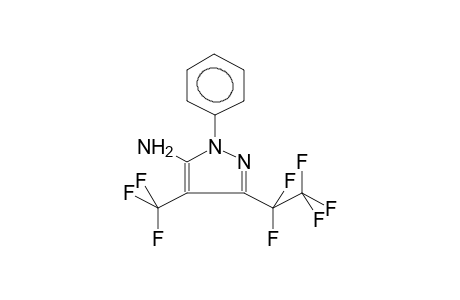 1-PHENYL-3-PENTAFLUOROETHYL-4-TRIFLUOROMETHYL-5-AMINOPYRAZOLE