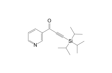 1-(Pyridin-3-yl)-3-[tris(propan-2-yl)silyl]prop-2-yn-1-one